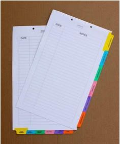 Legal Size Stock Real Estate Tabs