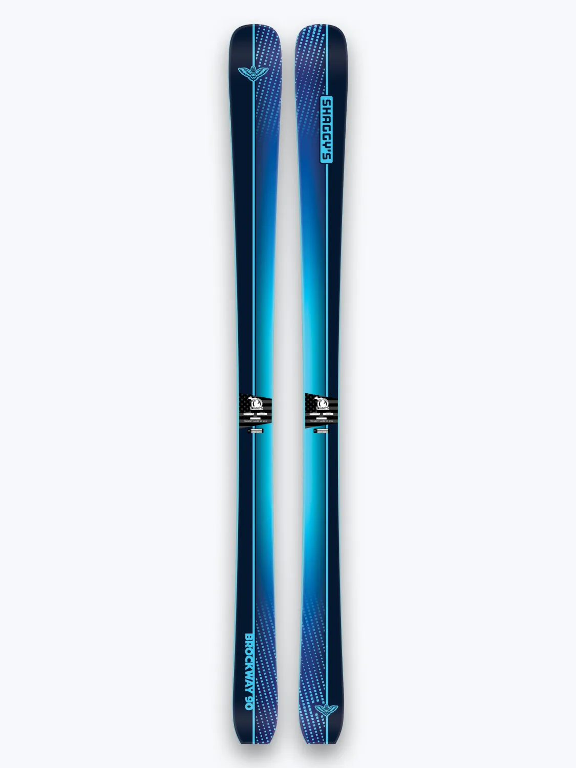 Shaggy&#39;s Skis Brockway 90, Color: Blue Pinstripe, Size: 174