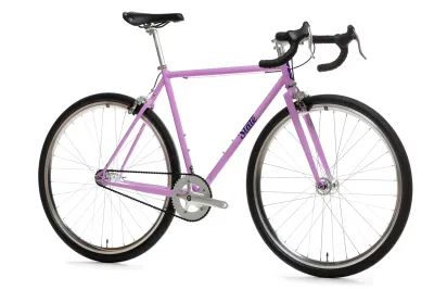 State Bicycle 4130 Single Speed Purple Reign