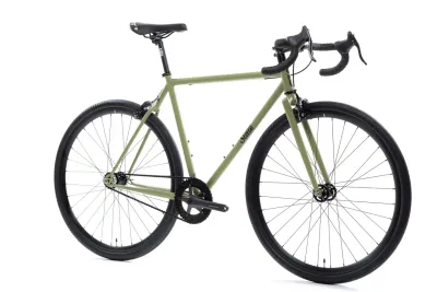 State Bicycle 4130 Single Speed Matte Olive