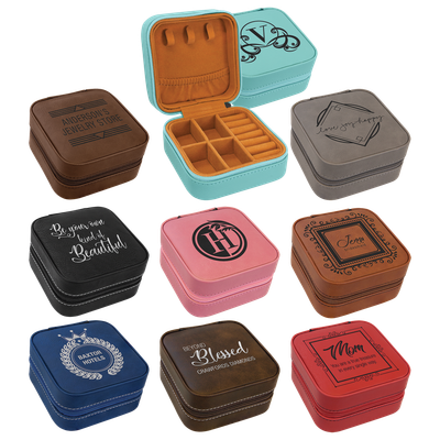 21.00 Leatherette Jewelry Box