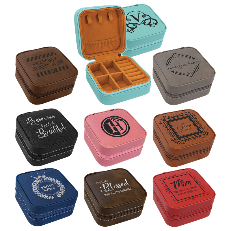 21.00 Leatherette Jewelry Box