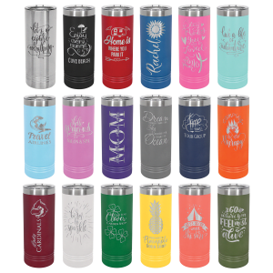 22 OZ SKINNY POLAR CAMEL TUMBLERS