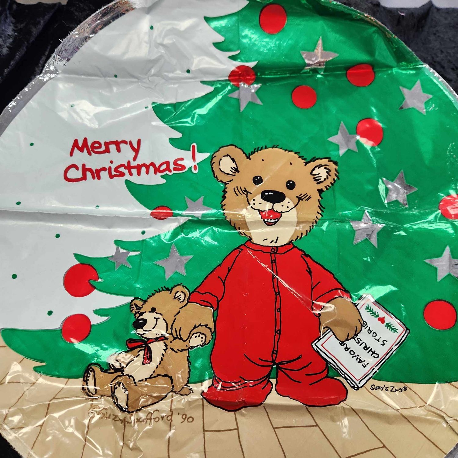 FOIL BALLOON (CHRISTMAS), Style: CHRISTMAS ( TEDDYBEAR)