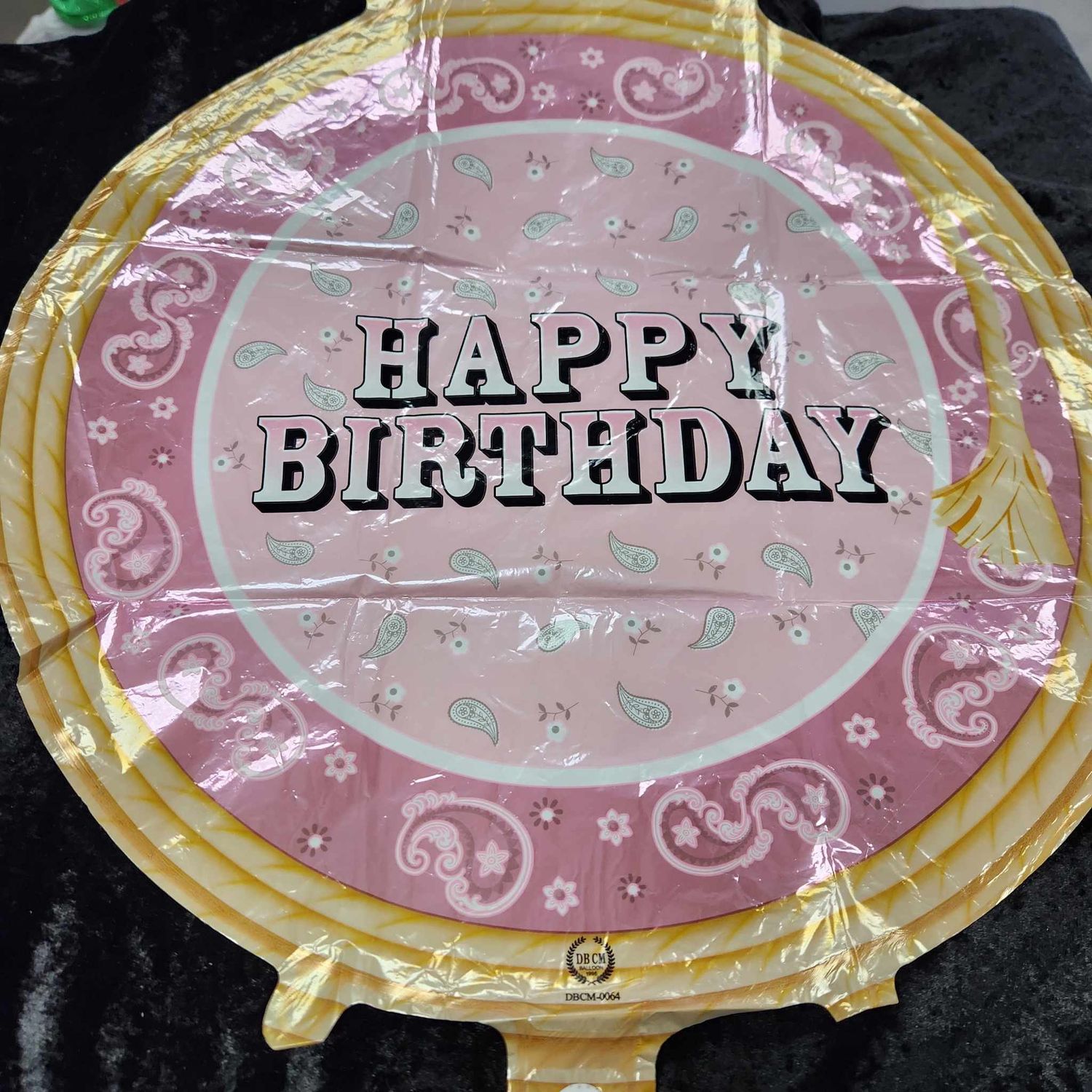 FOIL BALLOON ( BIRTHDAY), Style: PINK BIRTHDAY
