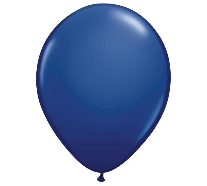 11-12&quot; Balloon, Colour: Navy