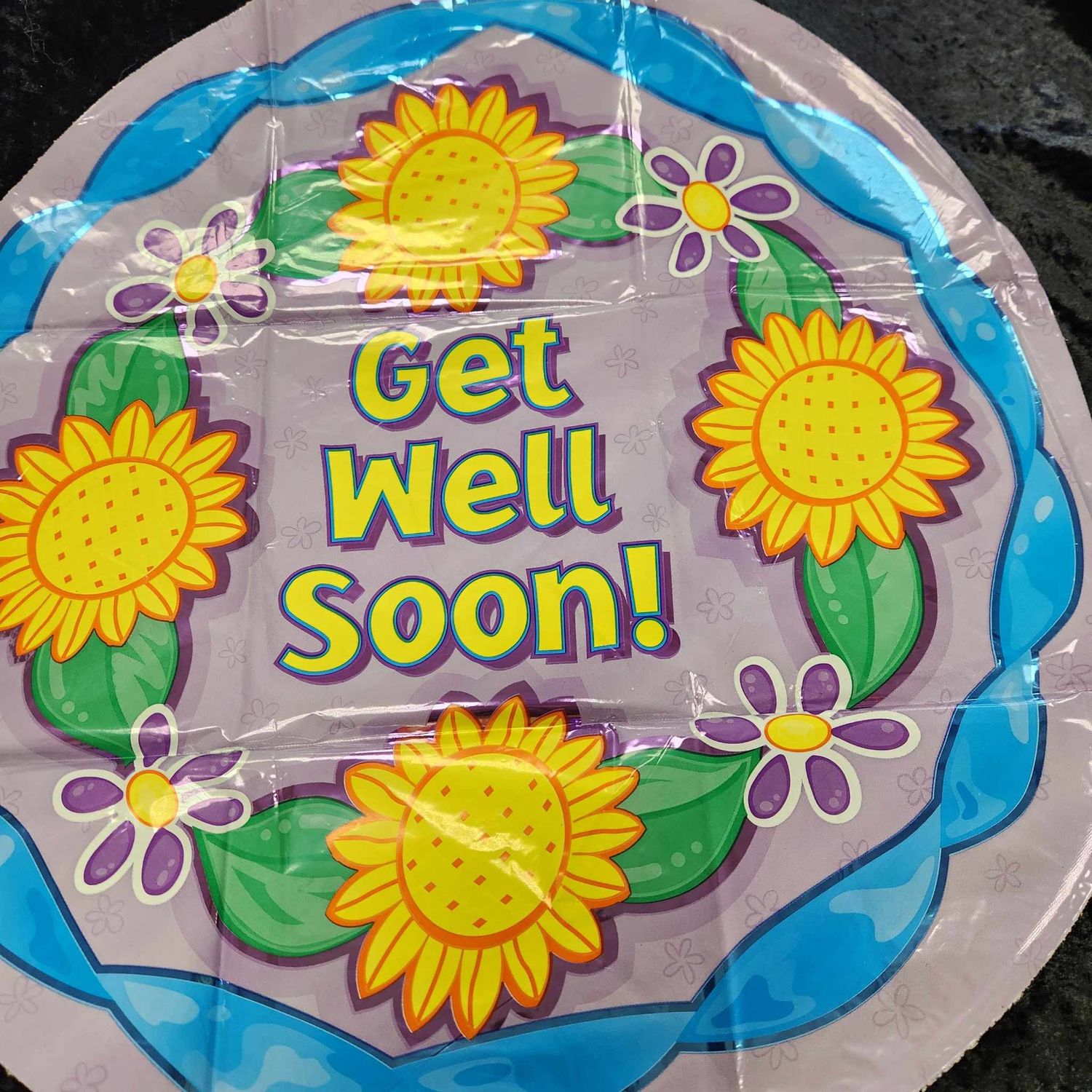 FOIL BALLOON (GET WELL/ BOUNCE BACK), Style: GET WELL