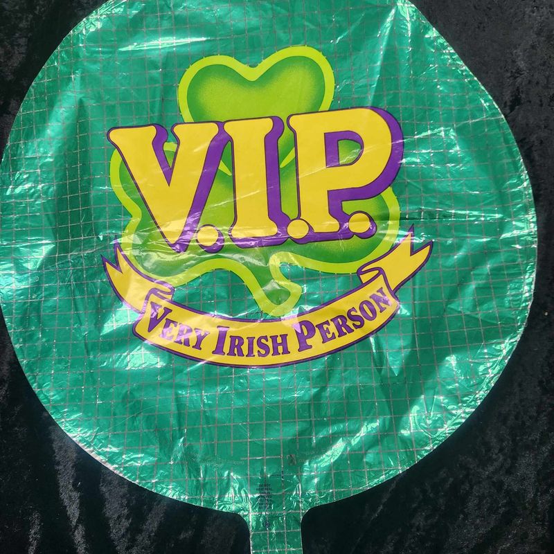 FOIL BALLOON - (ST. PATRICKS DAY)