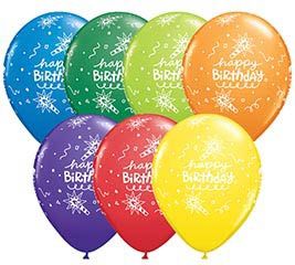 11&quot; Balloon - Imprinted, Style: Happy Birthday