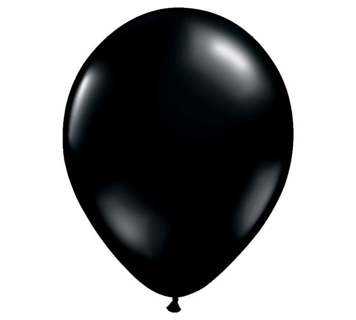 5&quot; Balloon, Colour: Black