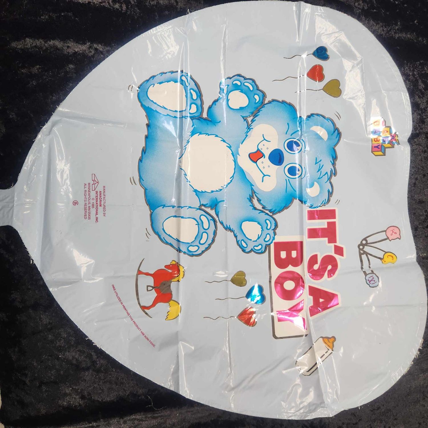 FOIL BALLOON ( BABY), Style: BOY BEAR