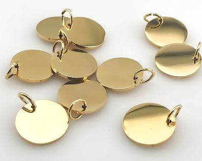 3.50 .875 Brass Pendant
