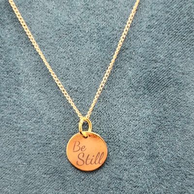 1/2&quot; Brass Pendant