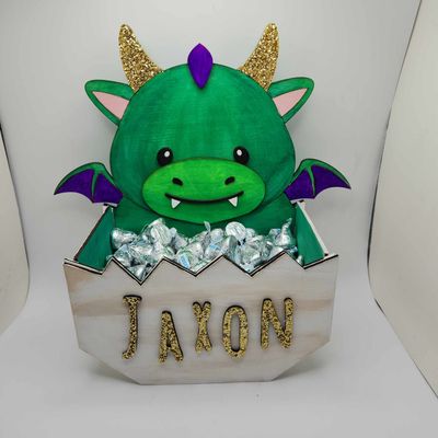 Wooden Animal Basket