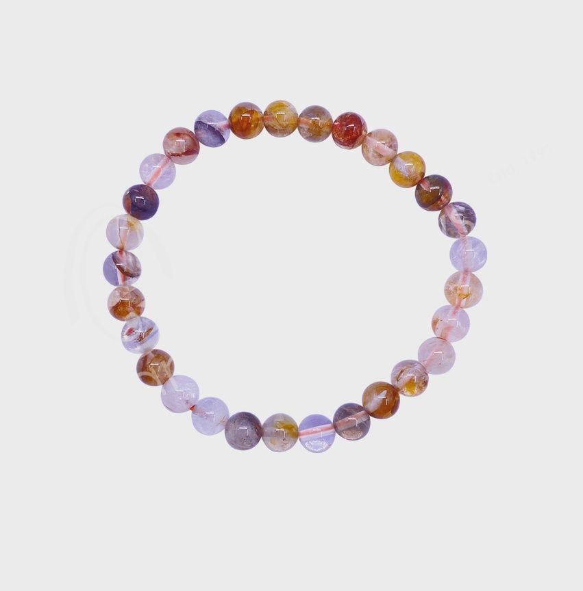 Genuine Stone Bracelet -Golden Healer Quartz