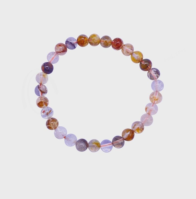 Genuine Stone Bracelet -Golden Healer Quartz