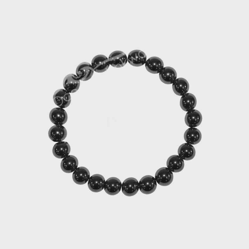 Genuine Stone Bracelet - Hematite