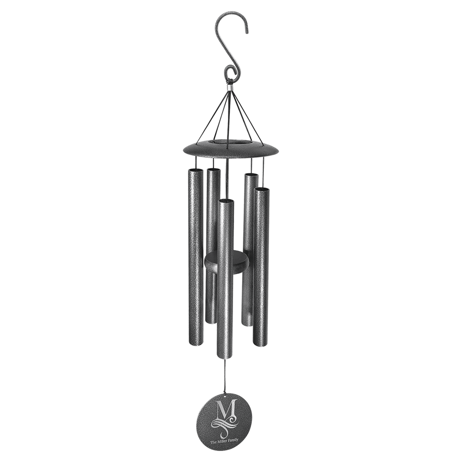 30"  Windchime, Colour: Black