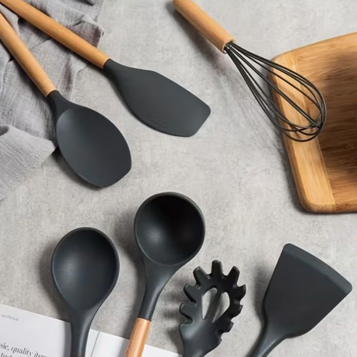 Silicone Kitchen Utensil Set