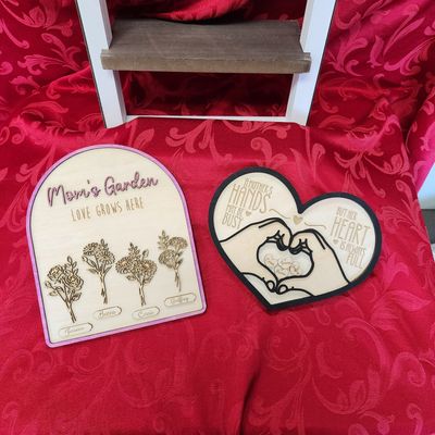 Mother's Day Custom Wooden Signs