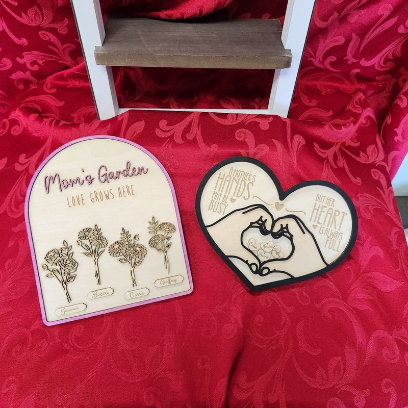 Mother's Day Custom Wooden Signs