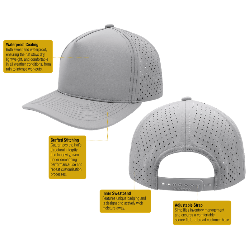 BrimCo 5-Panel Performance Hat