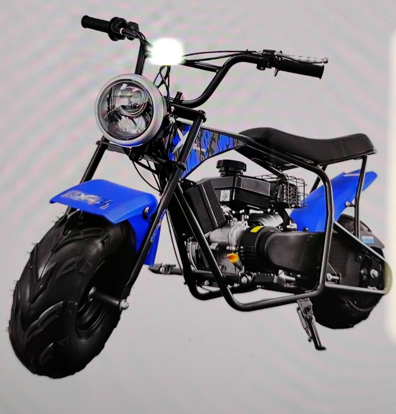 Extreme Power 4 Stroke Mini Bike, Colour: Blue