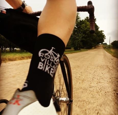 Roscoe Village Bikes Sock