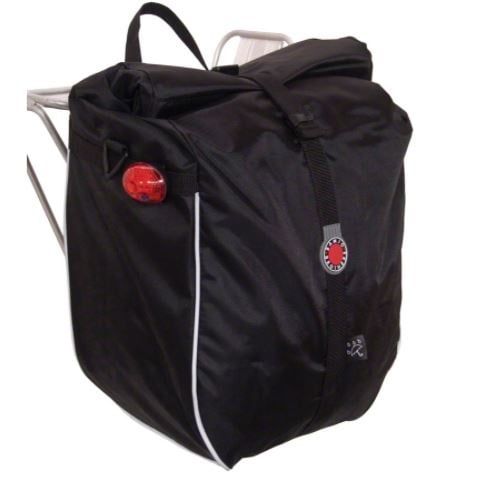 Banjo Brothers Waterproof Pannier - Black, Medium
