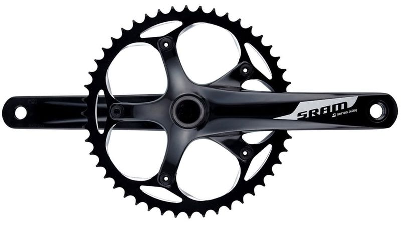 SRAM s300 Crank - Black, 48t, 170mm GXP