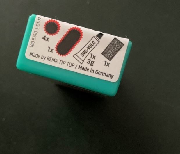 Rema TT02 Tube Patch Kit