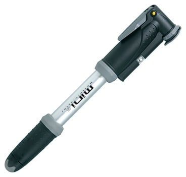 Topeak Mini Master Blaster Frame Pump: Silver/Black