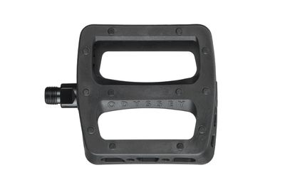 Odyssey Twisted PC Pedals - Platform, Composite/Plastic, 9/16", Black