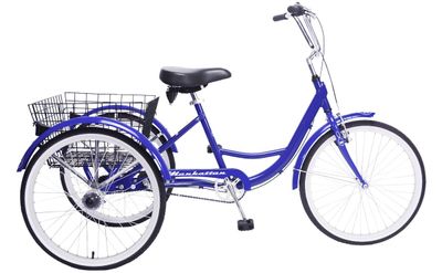 KHS/ Manhattan Steel Trike 1-Speed Blue KHS/ Manhattan Steel Trike 1-Speed Blue
