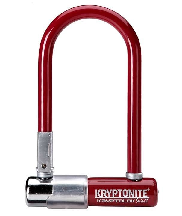 Kryptonite Krypto Series 2 Mini-7 U-Lock - Maroon