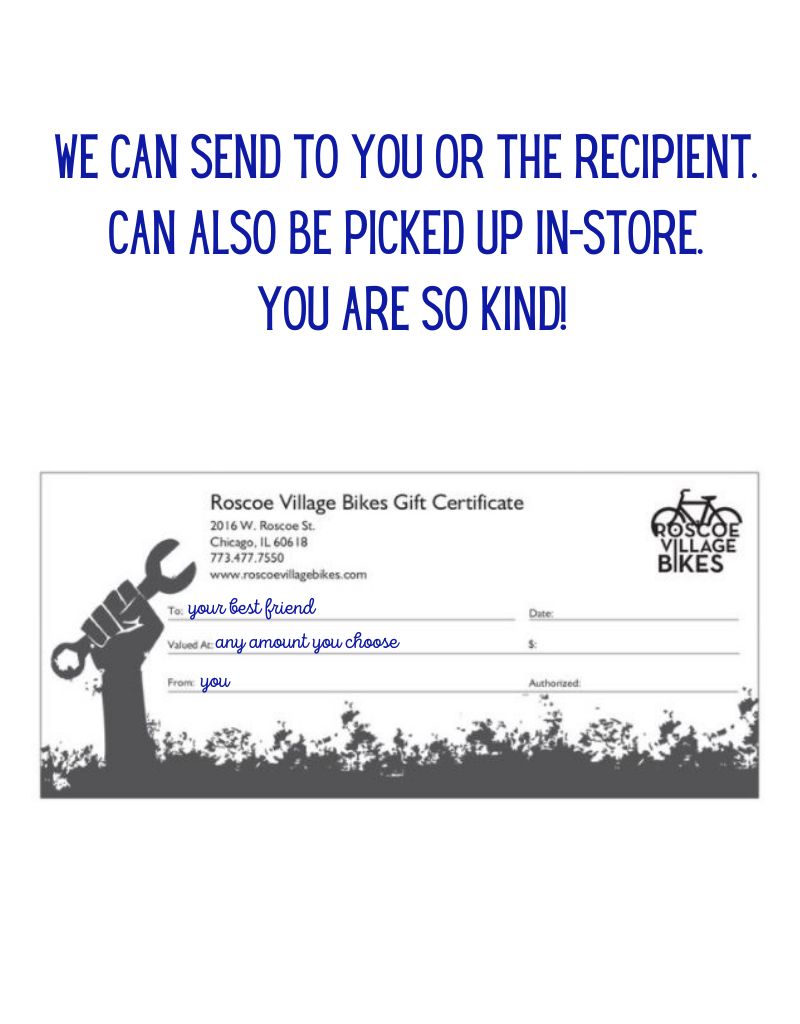 Gift Certificate, Price: 25