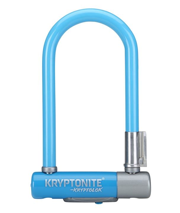 Kryptonite Krypto Series 2 Mini-7 U-Lock - Blue