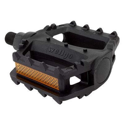 Sunlite Juvenile Pedals BMX PLASTIC 1/2 BK