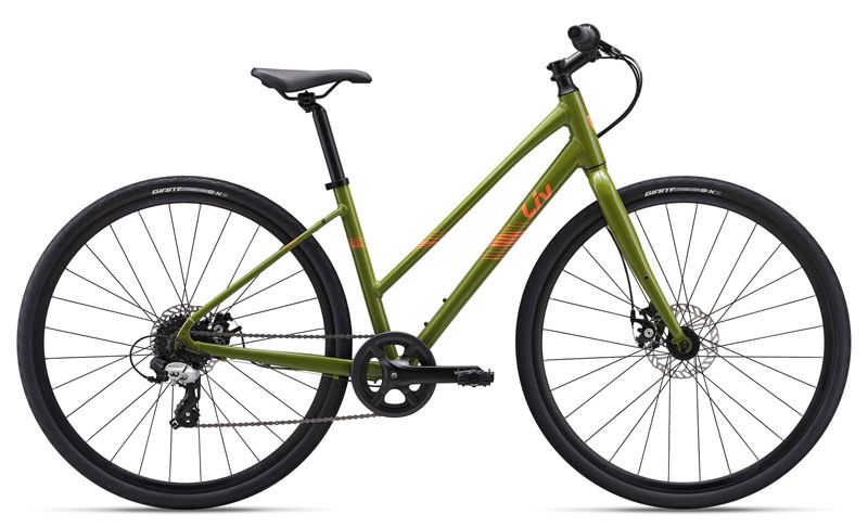 Liv Alight Stagger 4 Step Thru Disc Dried Matcha