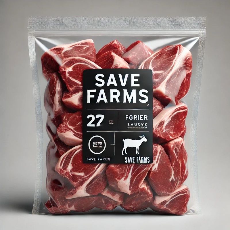 Fresh Goat Chunks (1lb)
