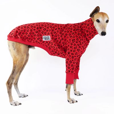 Houndtees Strawberry Snarl Greyhound Long Sleeve Tweater Size Medium Houndtees Strawberry Snarl Greyhound Long Sleeve Tweater Size Medium