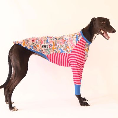 Houndtees Sweet Sighthounds Greyhound Long Sleeve Hound-Tee Size Medium Houndtees Sweet Sighthounds Greyhound Long Sleeve Hound-Tee Size Medium