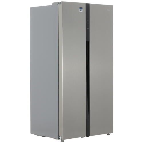 Refrigerator Side by Side DEXP SBS510M silver