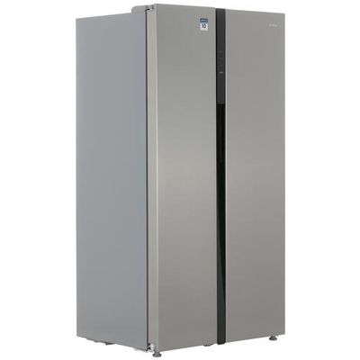 Refrigerator Side by Side DEXP SBS510M silver