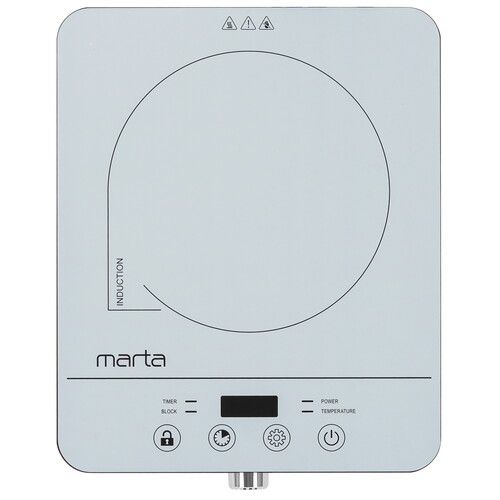 Compact electric stove MARTA MT-4211 white