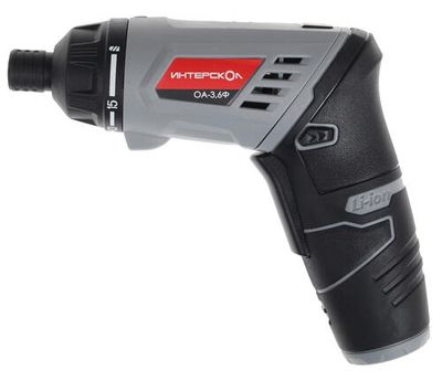 Cordless screwdriver Interskol OA-3.6F 433.0.1.00