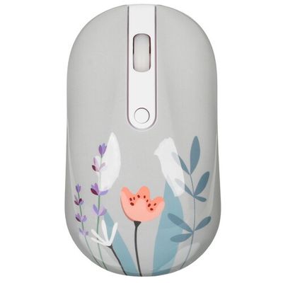 Wireless mouse DEXP WM-311WU Flowers blue