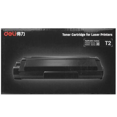 Laser cartridge Deli T2 black, with chip