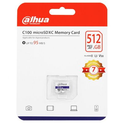 Dahua SDHC Memory Card 512GB [DHI-TF-C100/512GB]