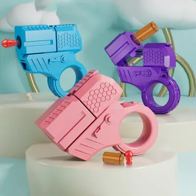 1Pc Mini SatisFyGun 10x Shells 3x Bullets